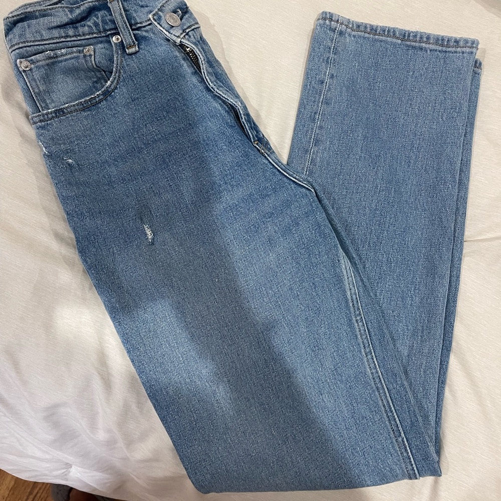Abercrombie & Fitch Blue High Rise Jeans